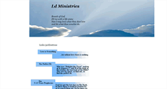 Desktop Screenshot of ldministries.net