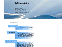 Tablet Screenshot of ldministries.net